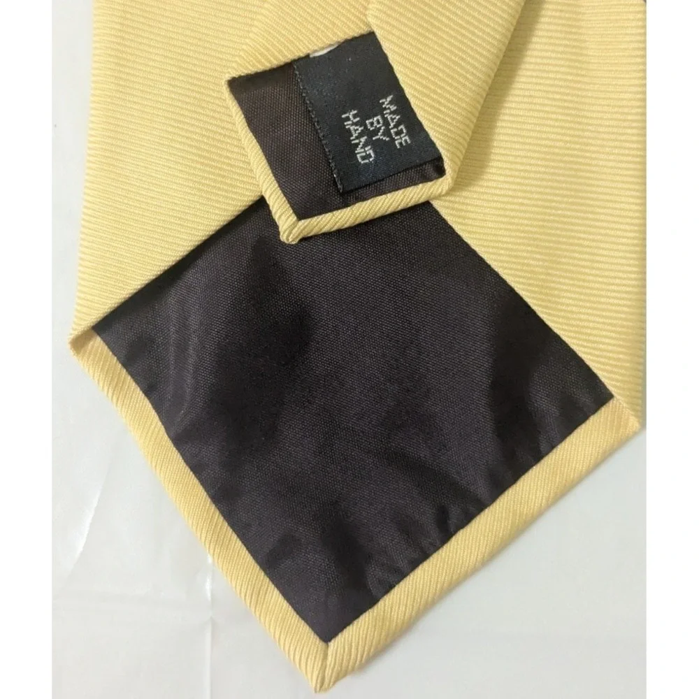 VTG Polo Ralph Lauren Silk Tie Fox Hunt Horn Equestrian Handmade USA 58x3.5